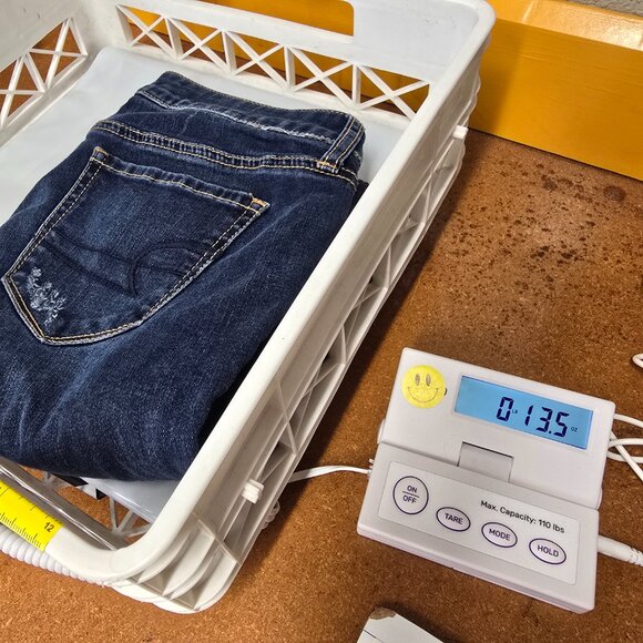 American Eagle Jeggings size 6 Dark Wash - Picture 8 of 8